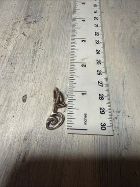 Brighton silver and crystal number charm pendant - 5